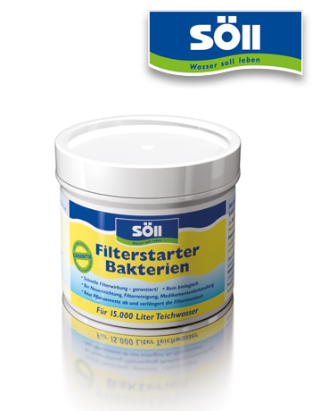 Söll Filterstarter Bakterien 250 g für 37.500 Liter
